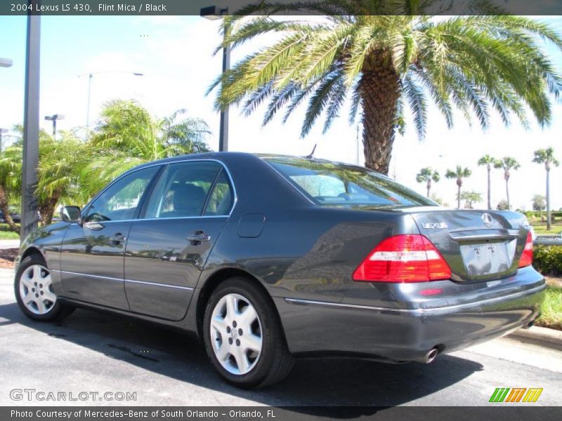 Flint Mica / Black 2004 Lexus LS 430