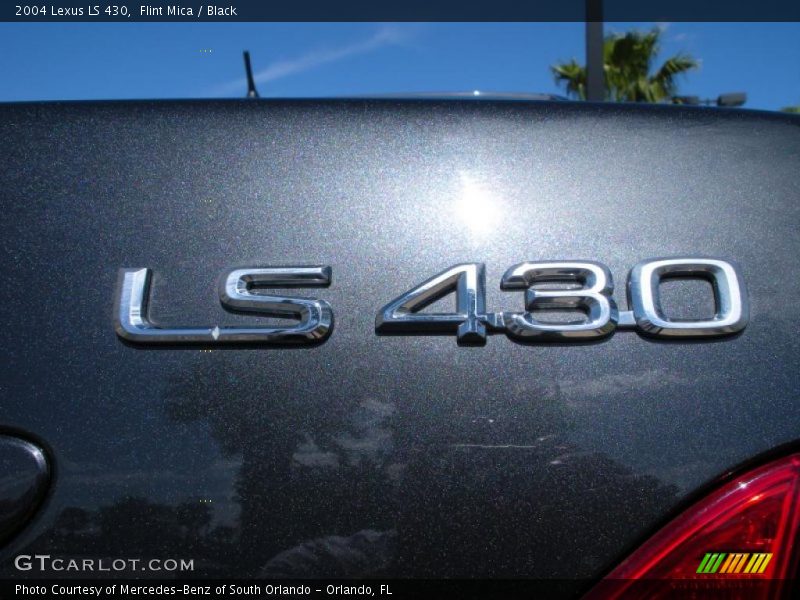 Flint Mica / Black 2004 Lexus LS 430