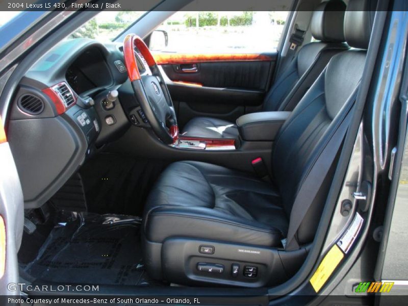 Flint Mica / Black 2004 Lexus LS 430