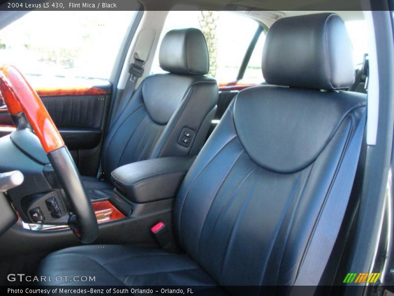 Flint Mica / Black 2004 Lexus LS 430