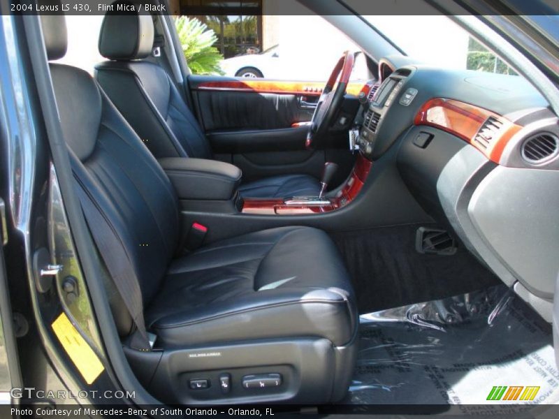 Flint Mica / Black 2004 Lexus LS 430