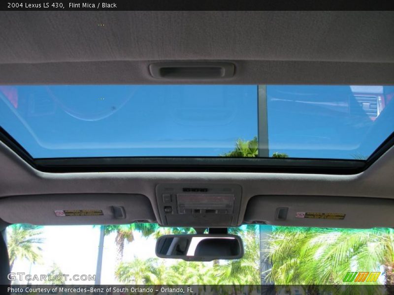 Flint Mica / Black 2004 Lexus LS 430