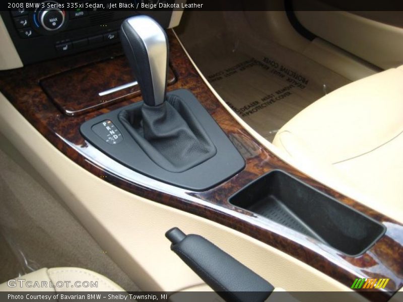 Jet Black / Beige Dakota Leather 2008 BMW 3 Series 335xi Sedan
