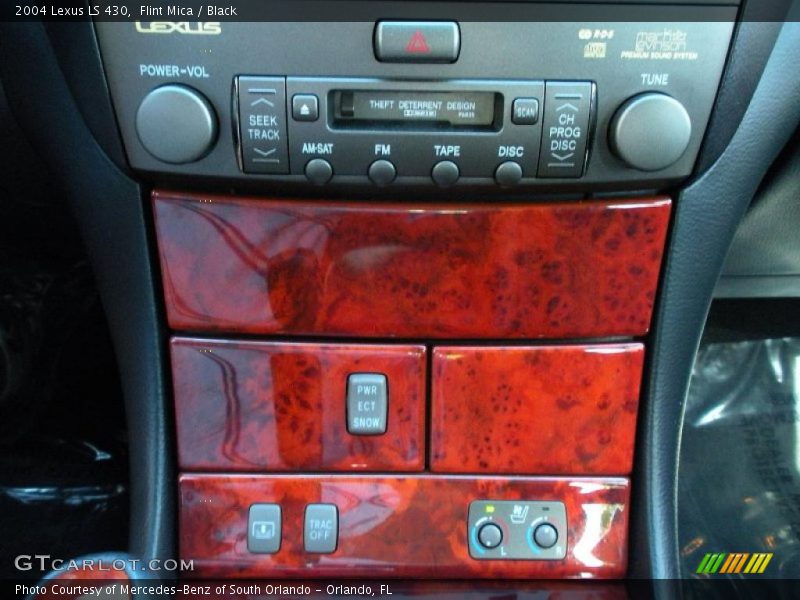 Flint Mica / Black 2004 Lexus LS 430