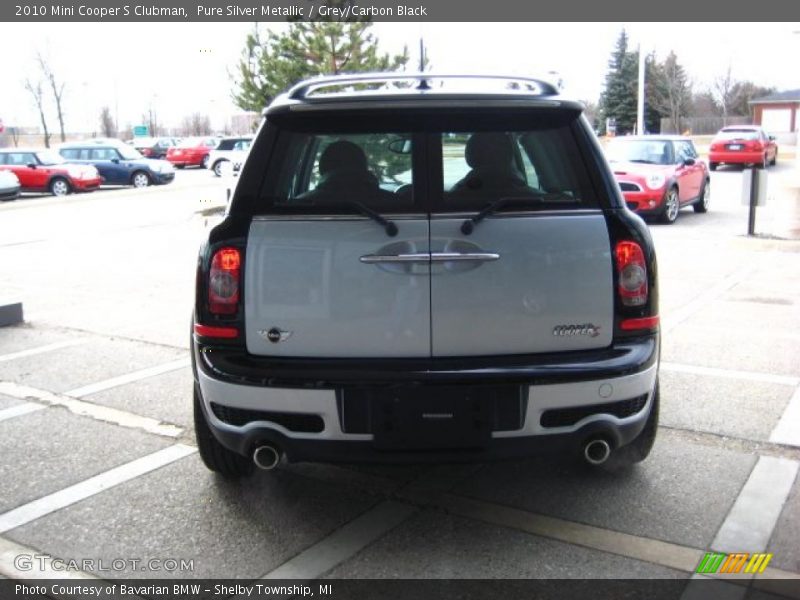 Pure Silver Metallic / Grey/Carbon Black 2010 Mini Cooper S Clubman