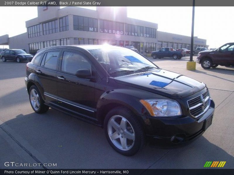 Black / Pastel Slate Gray 2007 Dodge Caliber R/T AWD