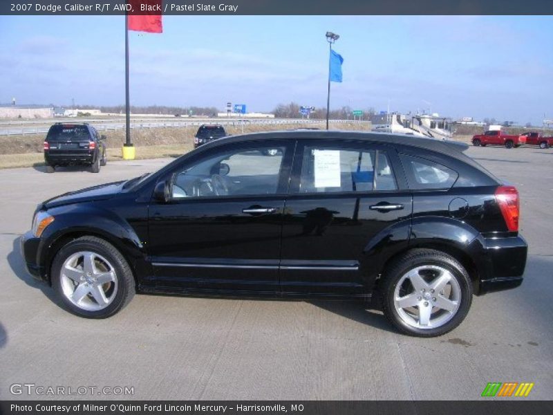 Black / Pastel Slate Gray 2007 Dodge Caliber R/T AWD