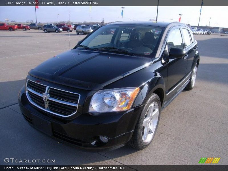Black / Pastel Slate Gray 2007 Dodge Caliber R/T AWD