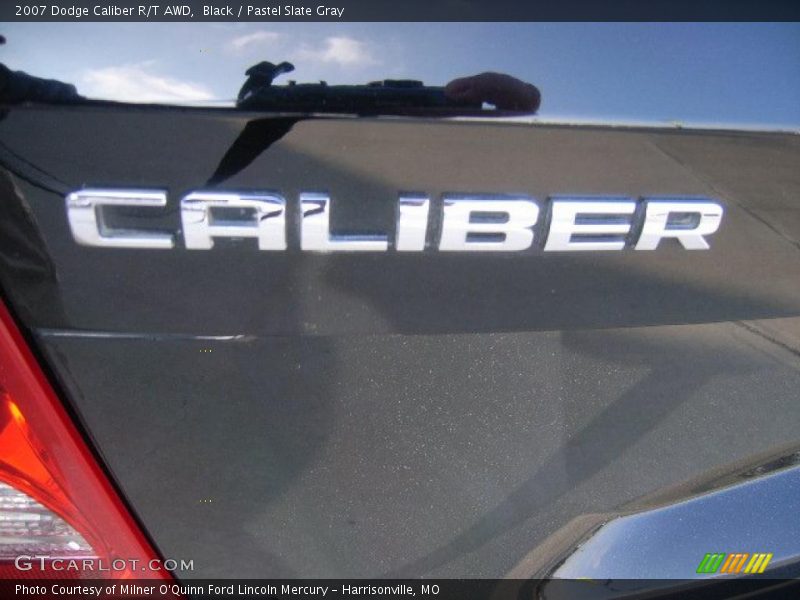 Black / Pastel Slate Gray 2007 Dodge Caliber R/T AWD