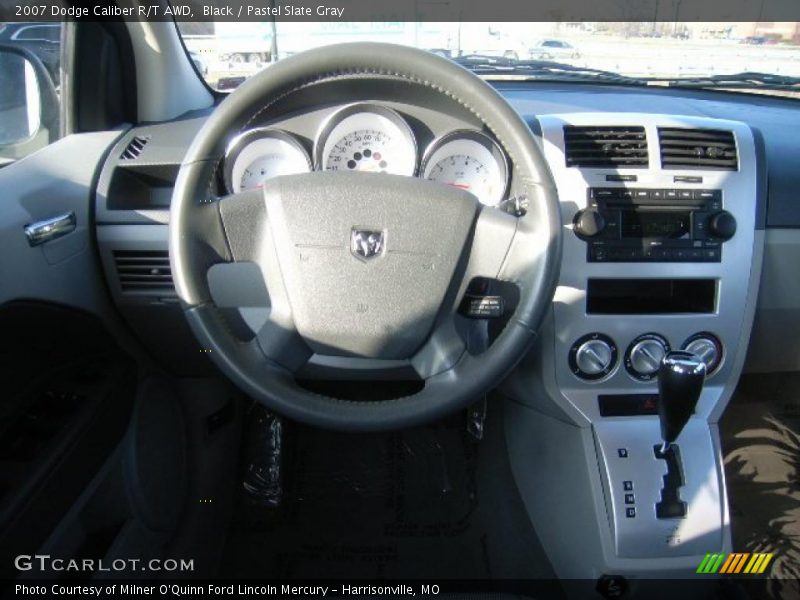 Black / Pastel Slate Gray 2007 Dodge Caliber R/T AWD