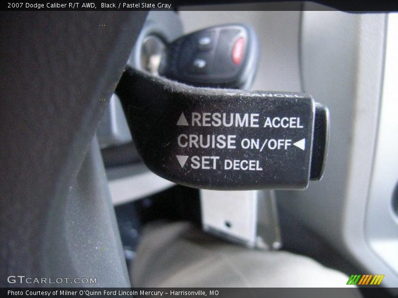 Black / Pastel Slate Gray 2007 Dodge Caliber R/T AWD