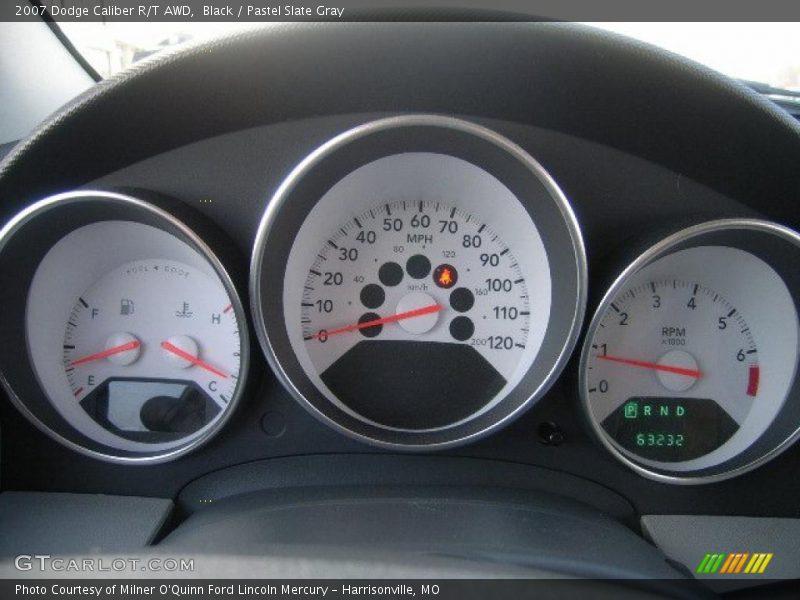 Black / Pastel Slate Gray 2007 Dodge Caliber R/T AWD