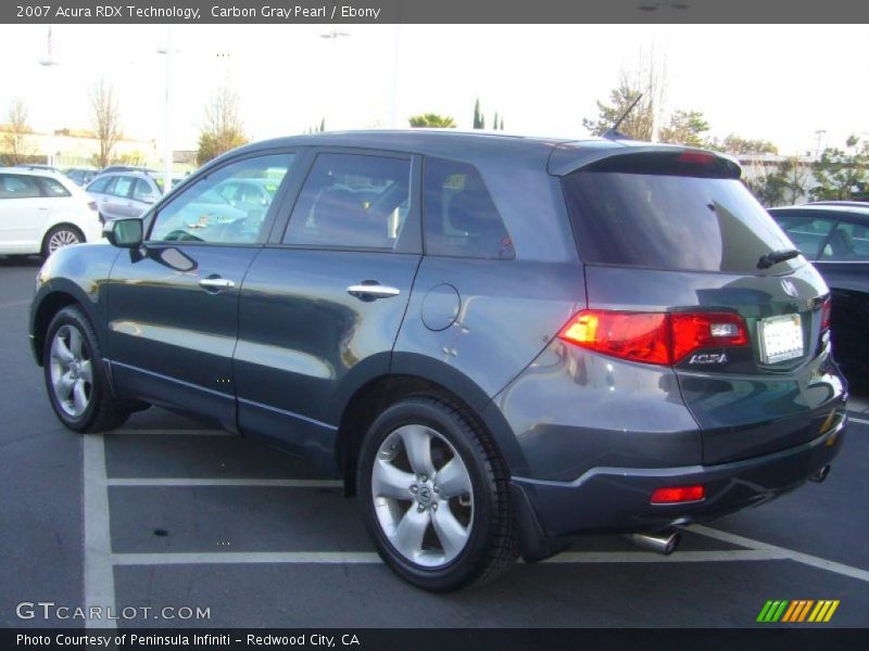Carbon Gray Pearl / Ebony 2007 Acura RDX Technology