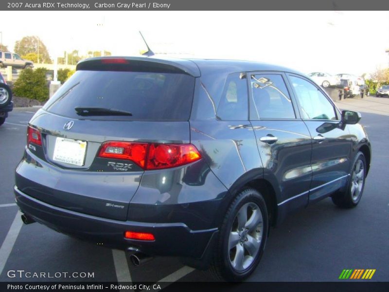 Carbon Gray Pearl / Ebony 2007 Acura RDX Technology