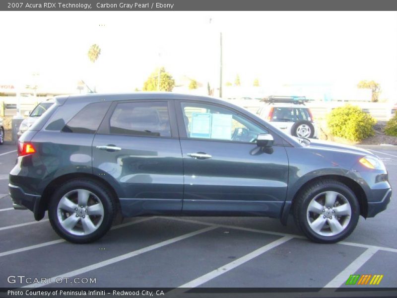 Carbon Gray Pearl / Ebony 2007 Acura RDX Technology