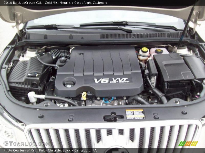 Gold Mist Metallic / Cocoa/Light Cashmere 2010 Buick LaCrosse CXL