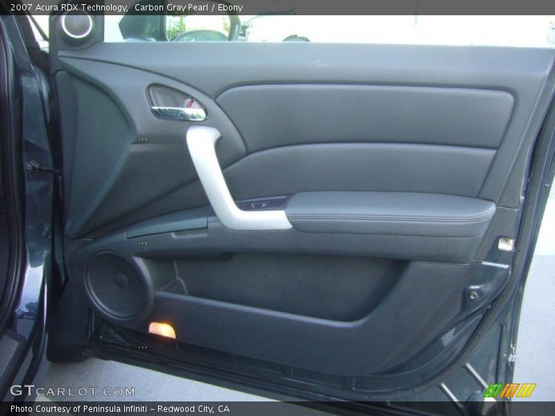 Carbon Gray Pearl / Ebony 2007 Acura RDX Technology