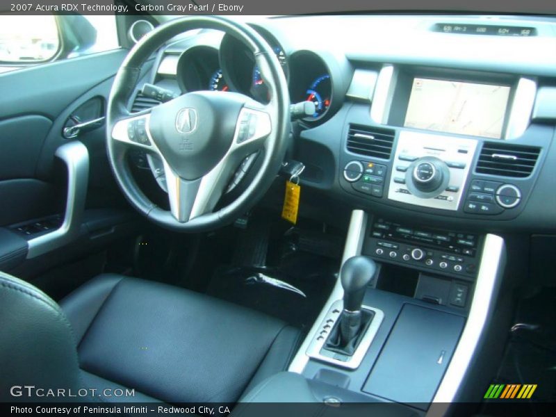 Carbon Gray Pearl / Ebony 2007 Acura RDX Technology