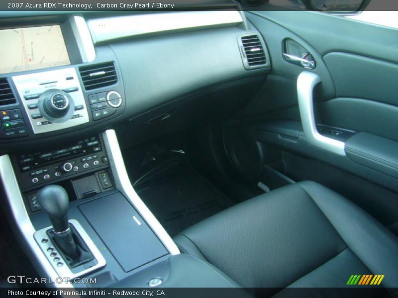 Carbon Gray Pearl / Ebony 2007 Acura RDX Technology