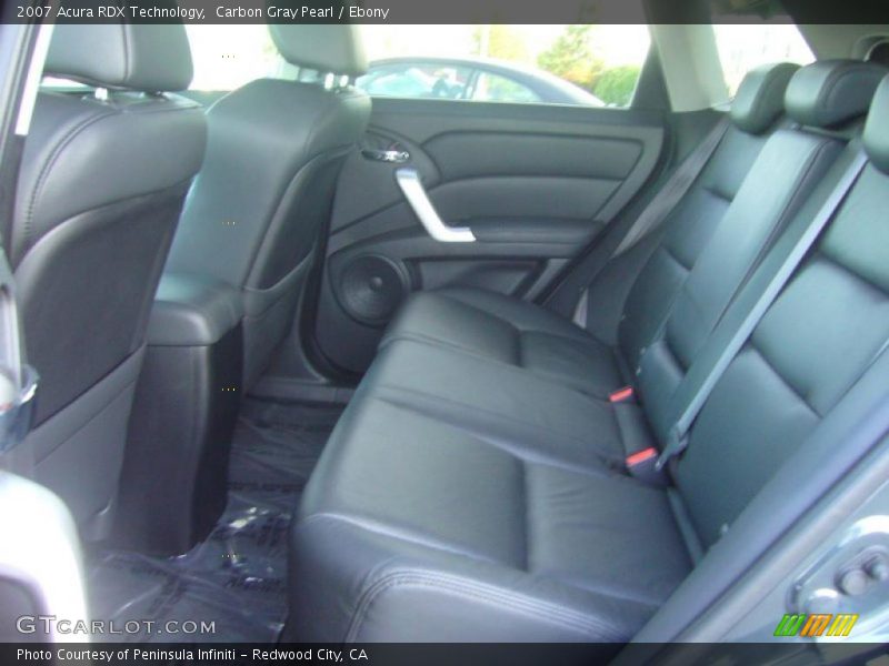 Carbon Gray Pearl / Ebony 2007 Acura RDX Technology