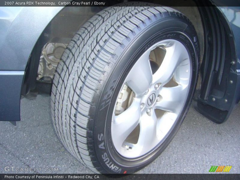 Carbon Gray Pearl / Ebony 2007 Acura RDX Technology