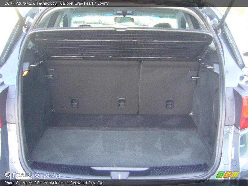 Carbon Gray Pearl / Ebony 2007 Acura RDX Technology