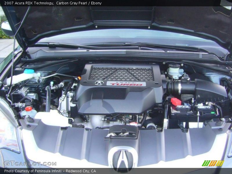 Carbon Gray Pearl / Ebony 2007 Acura RDX Technology