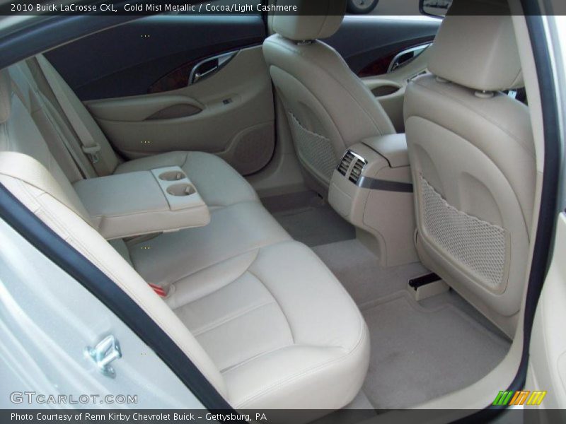 Gold Mist Metallic / Cocoa/Light Cashmere 2010 Buick LaCrosse CXL