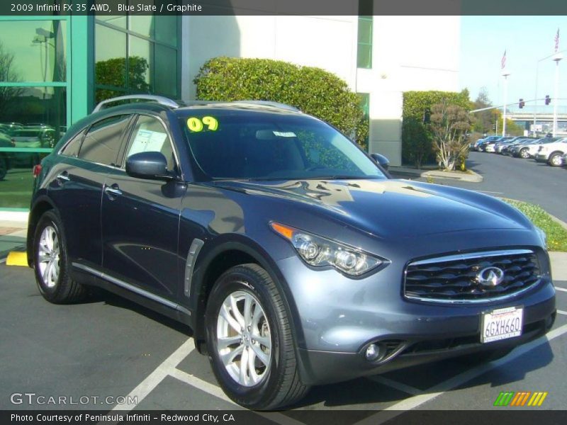 Blue Slate / Graphite 2009 Infiniti FX 35 AWD