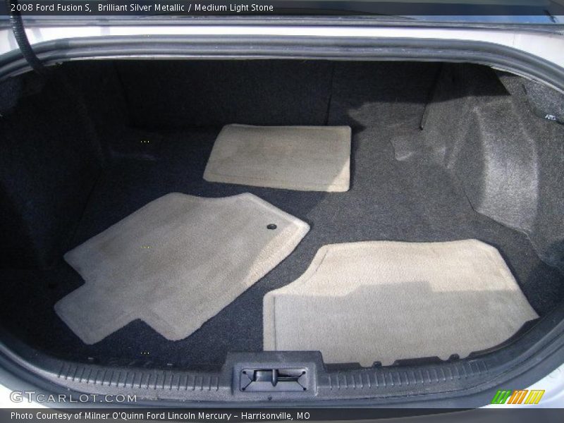 Brilliant Silver Metallic / Medium Light Stone 2008 Ford Fusion S
