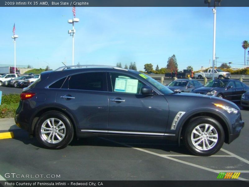 Blue Slate / Graphite 2009 Infiniti FX 35 AWD
