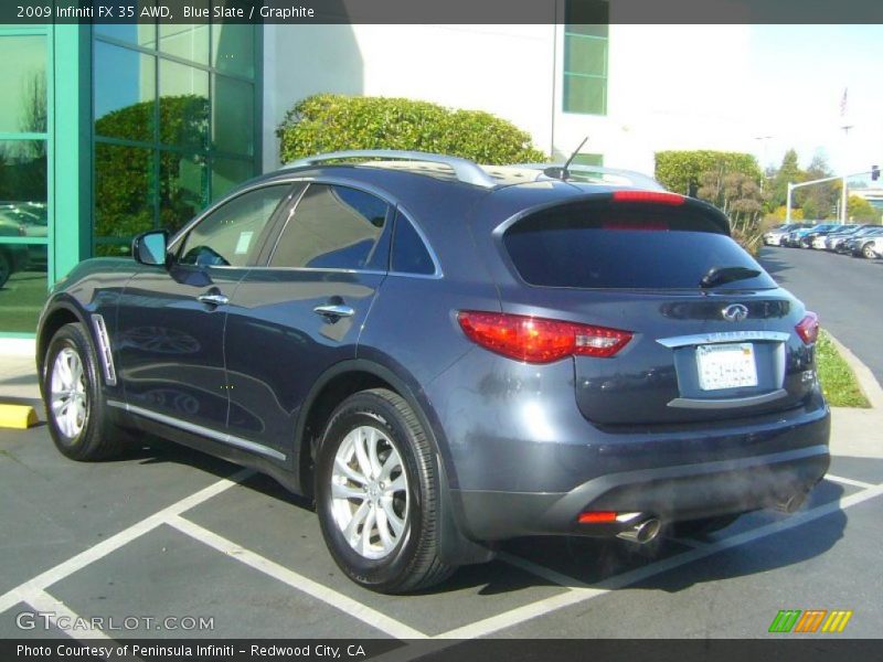 Blue Slate / Graphite 2009 Infiniti FX 35 AWD