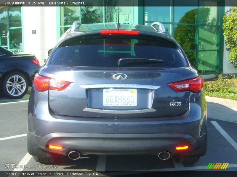 Blue Slate / Graphite 2009 Infiniti FX 35 AWD