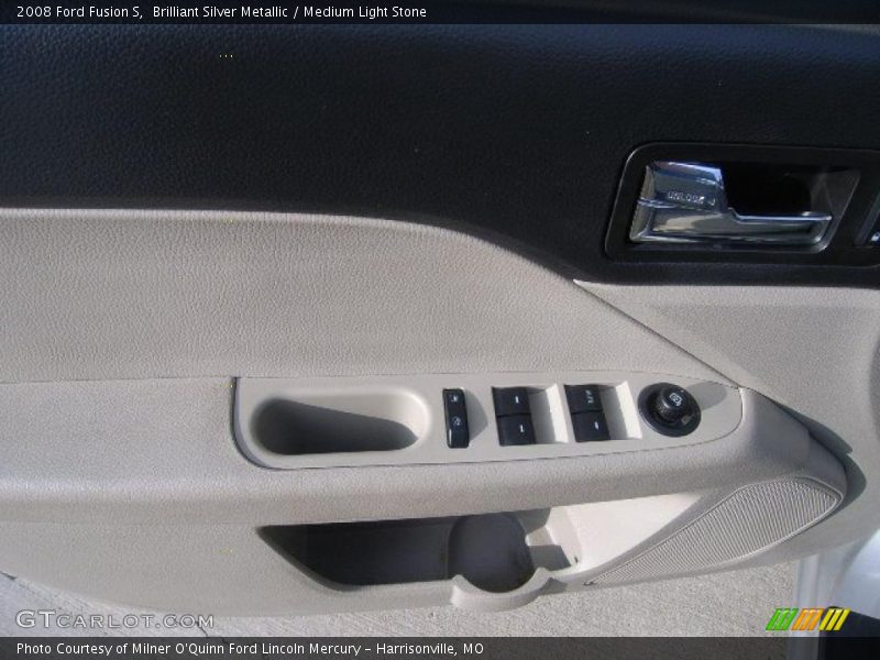Brilliant Silver Metallic / Medium Light Stone 2008 Ford Fusion S