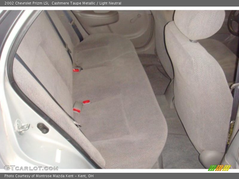 Cashmere Taupe Metallic / Light Neutral 2002 Chevrolet Prizm LSi