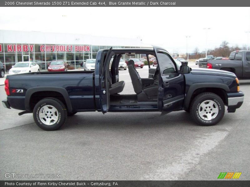 Blue Granite Metallic / Dark Charcoal 2006 Chevrolet Silverado 1500 Z71 Extended Cab 4x4