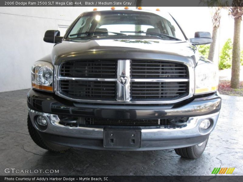 Black / Medium Slate Gray 2006 Dodge Ram 2500 SLT Mega Cab 4x4