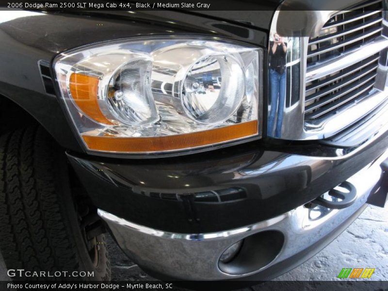 Black / Medium Slate Gray 2006 Dodge Ram 2500 SLT Mega Cab 4x4