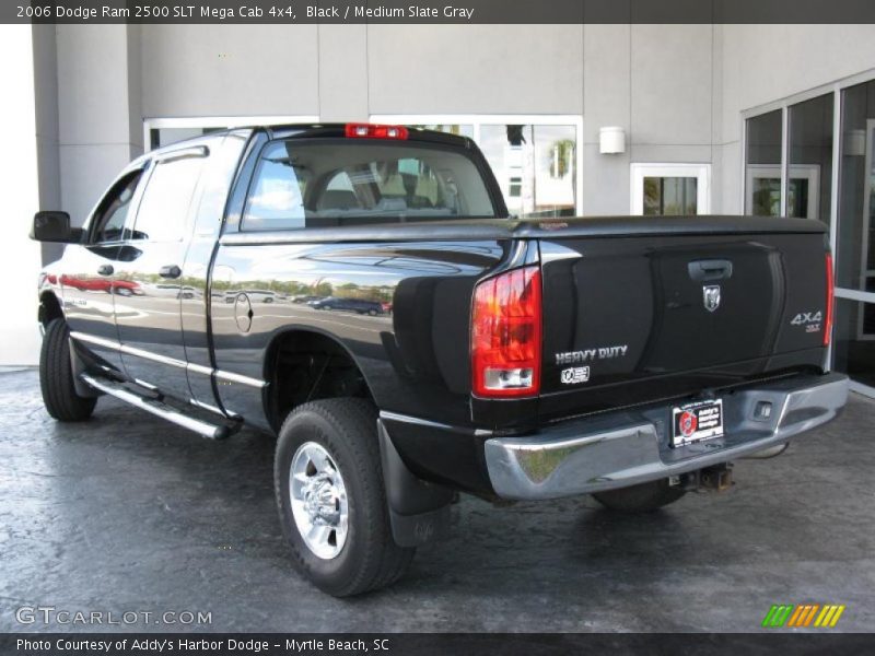 Black / Medium Slate Gray 2006 Dodge Ram 2500 SLT Mega Cab 4x4