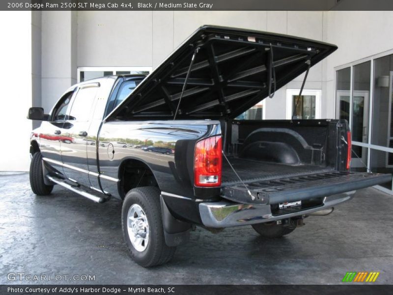 Black / Medium Slate Gray 2006 Dodge Ram 2500 SLT Mega Cab 4x4