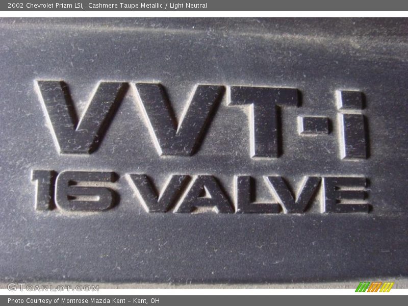 Cashmere Taupe Metallic / Light Neutral 2002 Chevrolet Prizm LSi