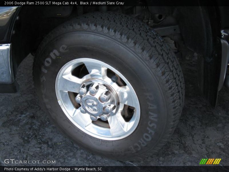 Black / Medium Slate Gray 2006 Dodge Ram 2500 SLT Mega Cab 4x4