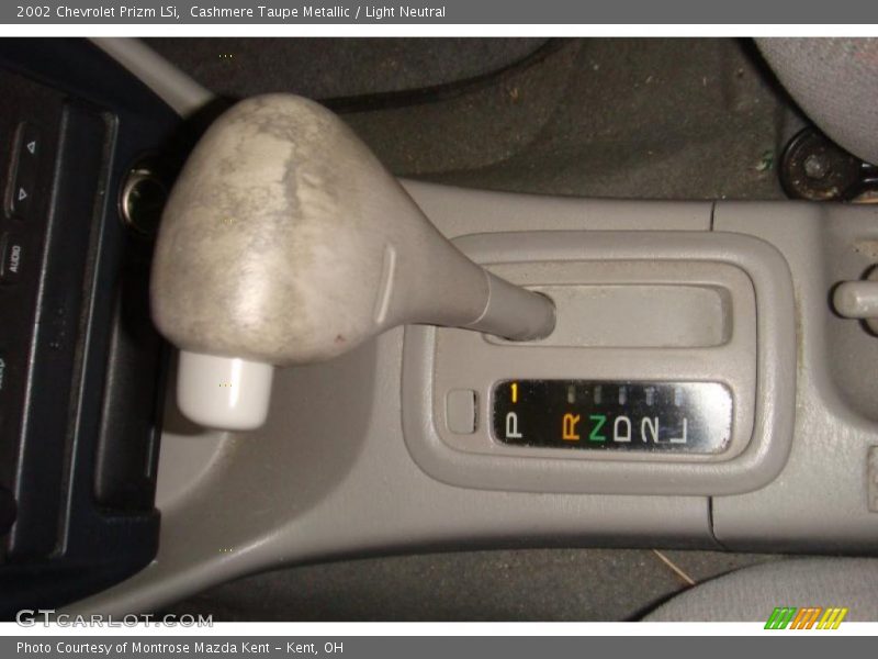 Cashmere Taupe Metallic / Light Neutral 2002 Chevrolet Prizm LSi