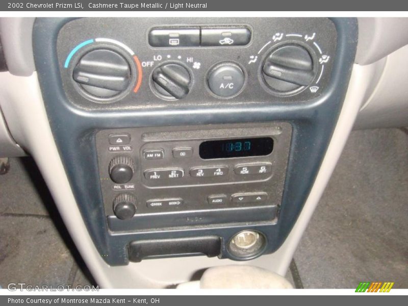 Cashmere Taupe Metallic / Light Neutral 2002 Chevrolet Prizm LSi