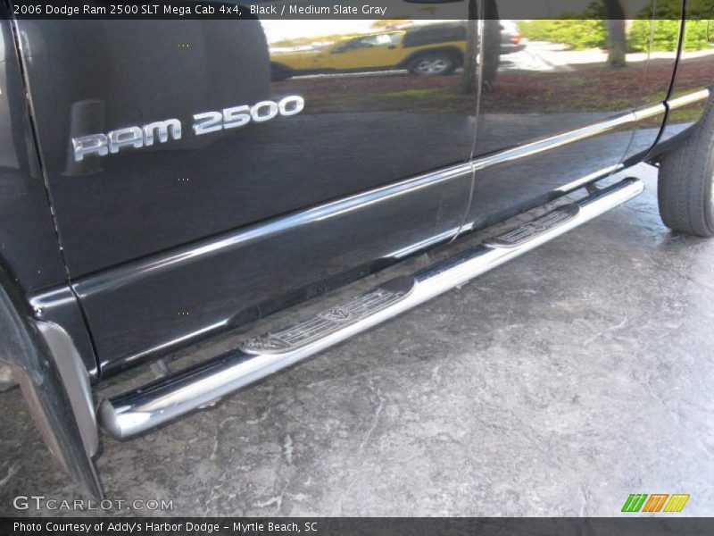 Black / Medium Slate Gray 2006 Dodge Ram 2500 SLT Mega Cab 4x4