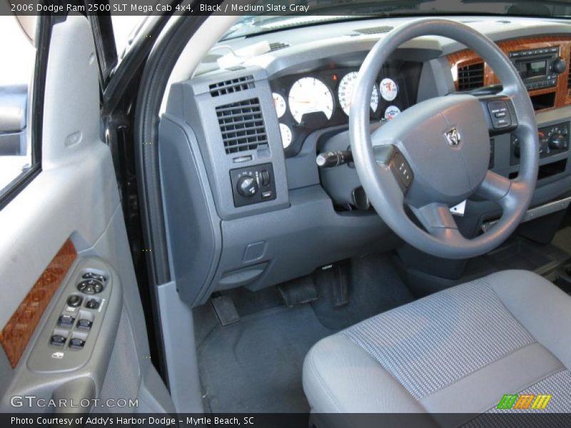 Black / Medium Slate Gray 2006 Dodge Ram 2500 SLT Mega Cab 4x4