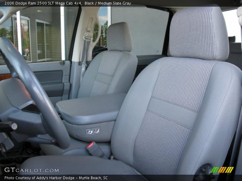 Black / Medium Slate Gray 2006 Dodge Ram 2500 SLT Mega Cab 4x4