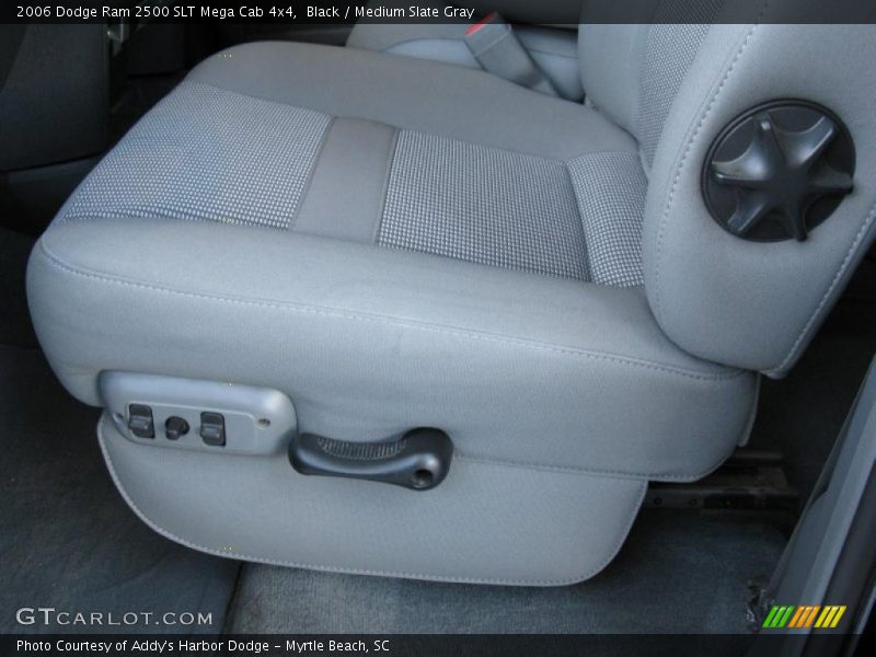 Black / Medium Slate Gray 2006 Dodge Ram 2500 SLT Mega Cab 4x4