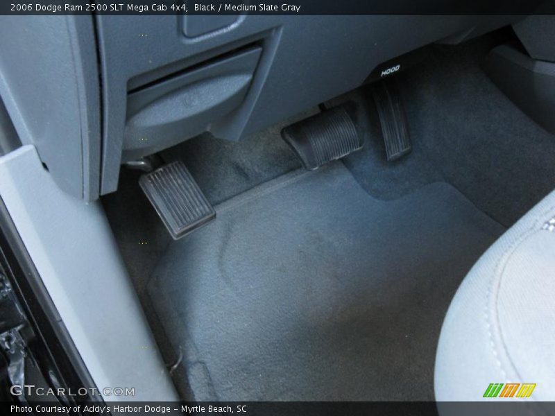 Black / Medium Slate Gray 2006 Dodge Ram 2500 SLT Mega Cab 4x4
