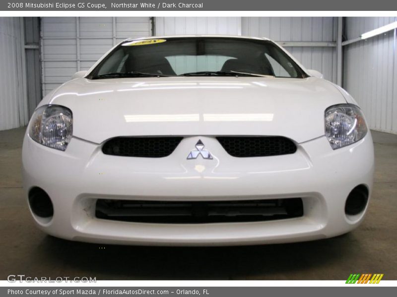Northstar White / Dark Charcoal 2008 Mitsubishi Eclipse GS Coupe